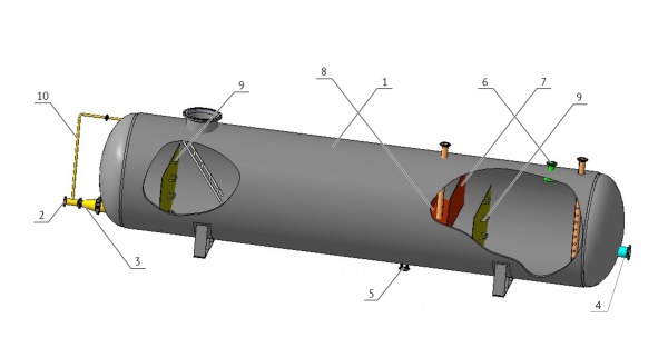 Флотатор - дегазатор ФДК (ТУ 3615-007-79172827-2013)