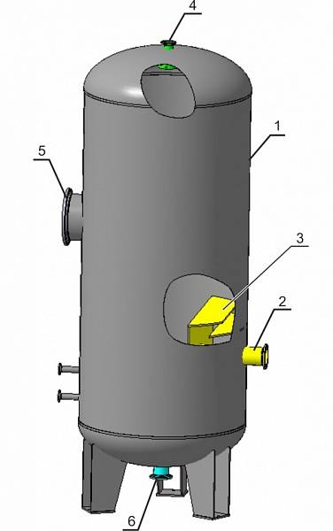 Сепараторы газовые СГВ (ТУ 3615-007-79172827-2013)